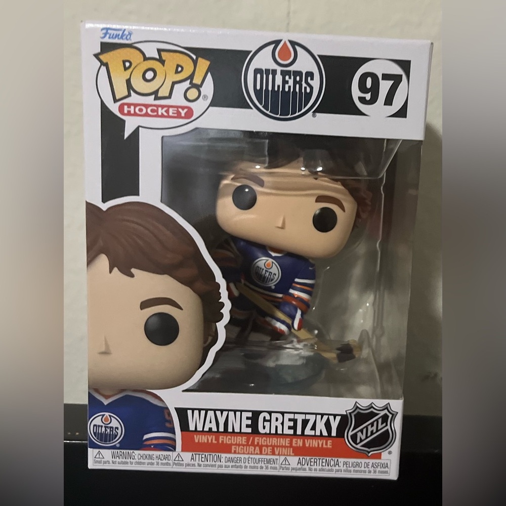 Funko Pop! Hockey NHL Wayne Gretzky Edmonton Oilers #97 Rookie